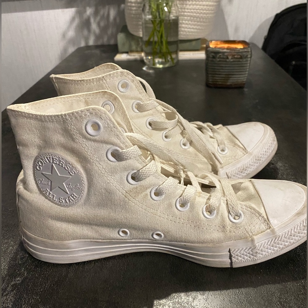 All white vans